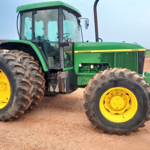 Trator John Deere 7505 Power Quad